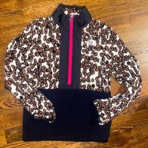 🖤 Girls North Face Leopard Fleece 🖤